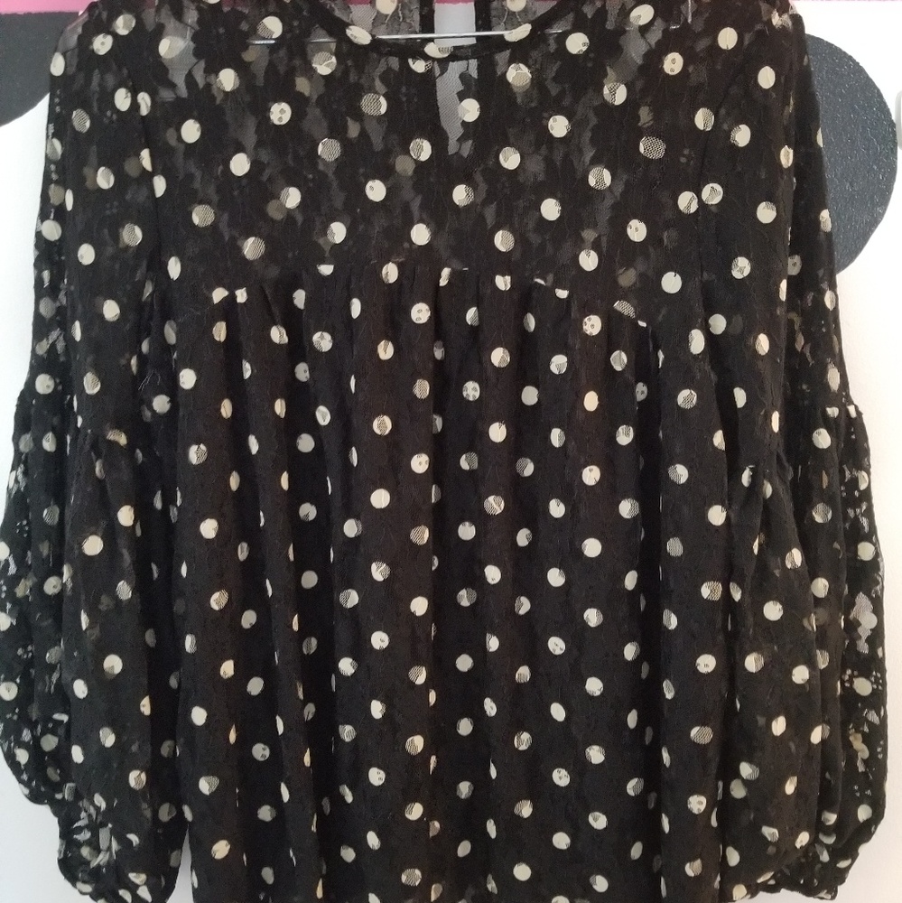Polka dots shirt